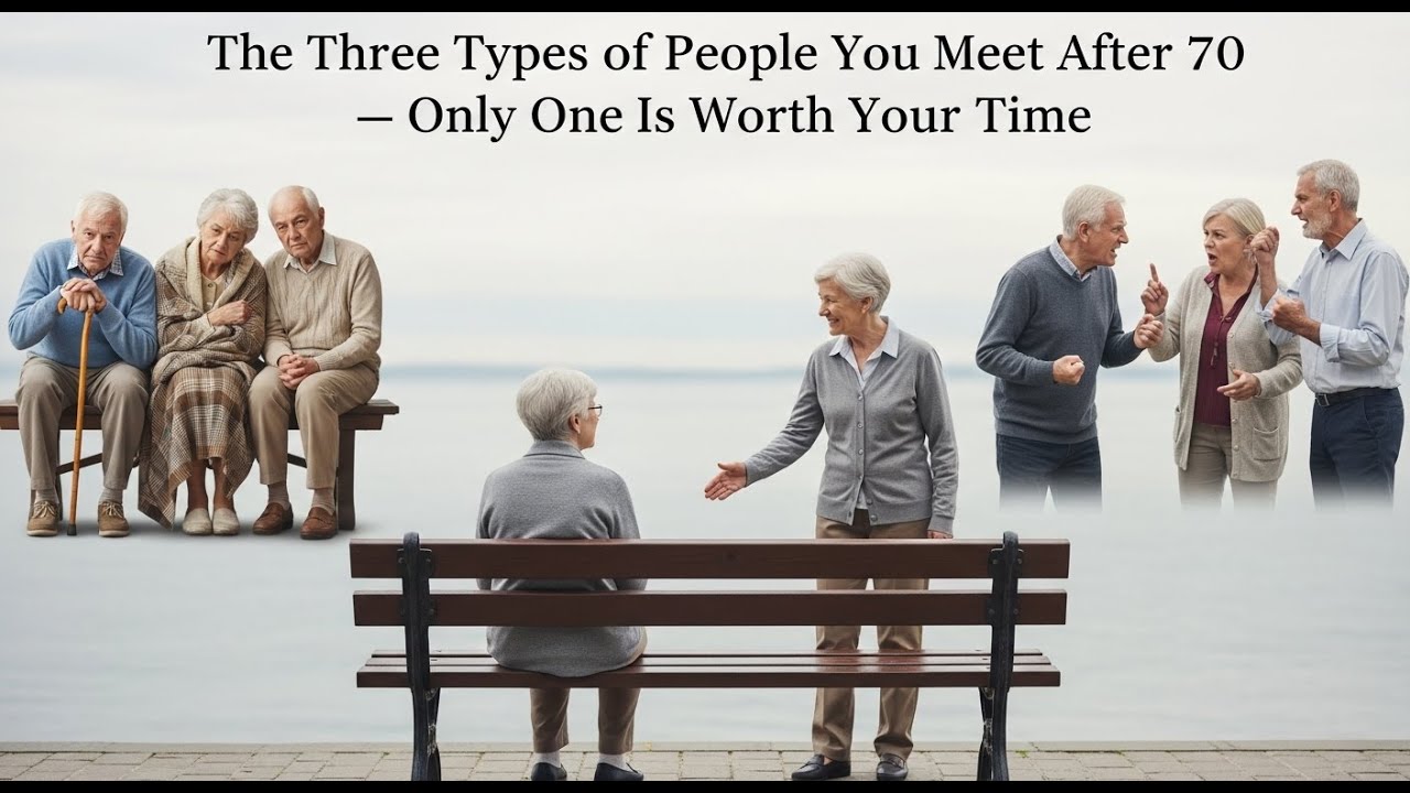 The Three Types of People You Meet After 70 — Only One Is Worth Your Time 1