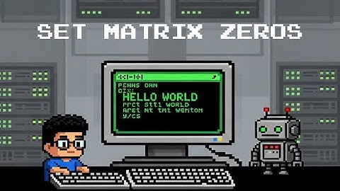 Set Matrix Zeros - LeetCode 73 | JAVA