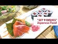 SET 9 DISHES - Japanese Food in Ho Chi Minh City