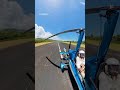 Who else loves flying machines that can dance with the wind? ✈️🌺#Gyrocopter #DeadStickLanding