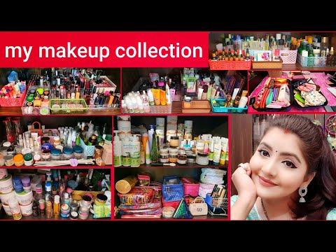 My makeup collection and storage | RARA | first time ever | most awaited video | ये तो बस शुरुवात है