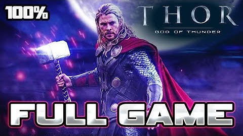 Thor: God of Thunder FULL GAME 100% Longplay (PS3, X360)