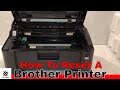 How To Reset A Brother Printer