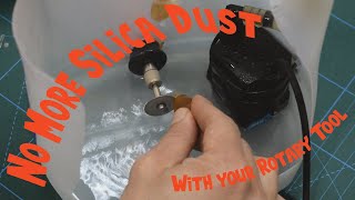 How to cut gemstones with Dremel | DIY rotary tool water tank dropper