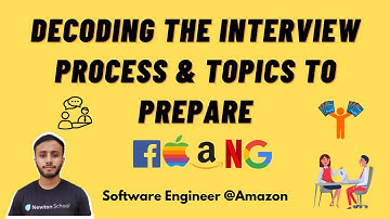 Decoding the Interview Process & Topics to Prepare for Technical Interviews | #faang