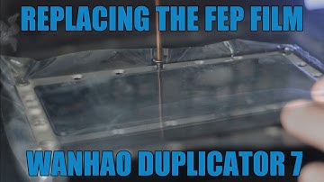 How To Replace FEP Film On LCD Resin Printer