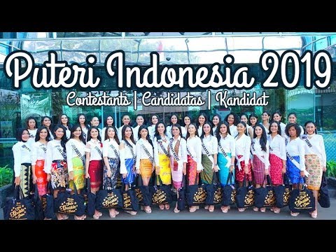 Puteri Indonesia 2019 - Contestants | Candidatas | Kandidat