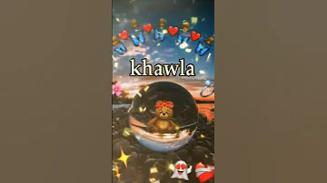 في خاطر خولة أغنية بإسم خولة 