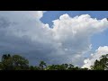 Florida Thunderstorm Builds and Moves Over Cocoa Beach 4k Time-Lapse