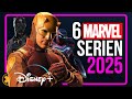 6 neue Marvel Serien 2025 bei Disney+ | Sneak zu Daredevil, Ironheart & mehr | SerienFlash