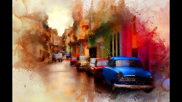 Water Color Painting Action Tutorial  |  Just one click  | DOWNLOAD