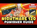 How to Clear NIGHTMARE 120 with PUNISHER in BLOOD HUNT - Marvel Rivals PVE