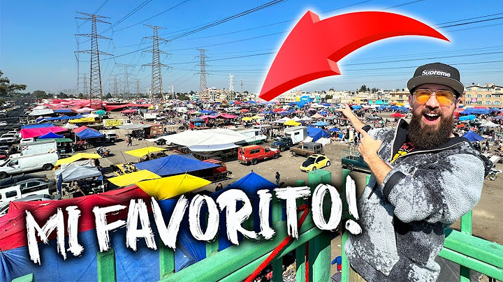 Market of the Towers in Iztapalapa