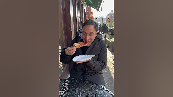 My Italian Husband tries his first Real NYC pizza