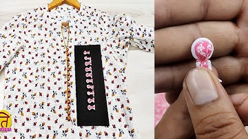 How to make potli buttons at home || Potli Buttons Making Easy trick diy