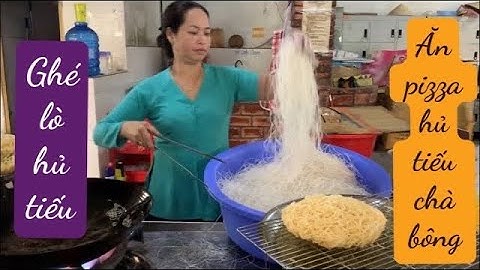 Đi chợ nổi CÁI RĂNG Cần thơ ghé ăn PIZZA HỦ TIẾU|lò hủ tiếu Quê Tôi|leha vlogs