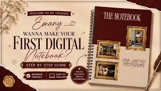 I Made My FIRST Digital Notebook… Here’s How!🧸