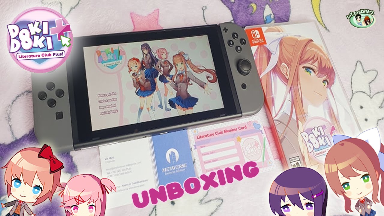  Doki Doki Literature Club Plus (Nintendo Switch) : Video Games