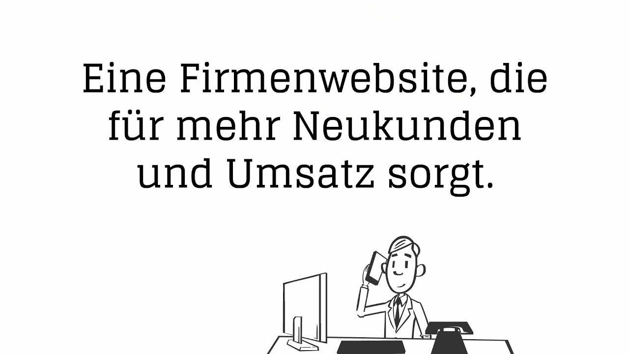Websiteklick.de - Eine Firmenwebsite, die Kunden gewinnt