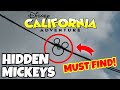 Top 10 Best HIDDEN MICKEYS At Disney California Adventure