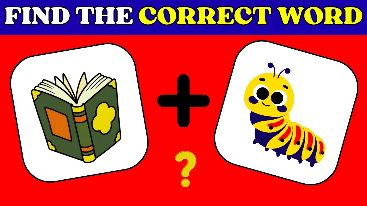 Find the correct Word Challenge!| Guess The Word! | 🏆50 Words Challenge! 🏆QuizMindTV #quiz #funquiz