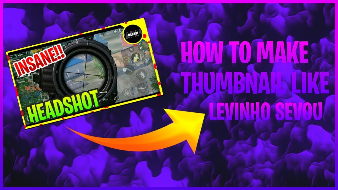 HOW TO MAKE THUMBNAIL LIKE LEVINHO AND SEVOU | SO EASY THUMBNAIL TUTORIAL |