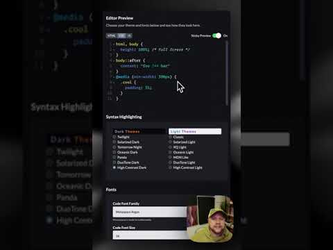 Use GitHub Monaspace fonts on CodePen