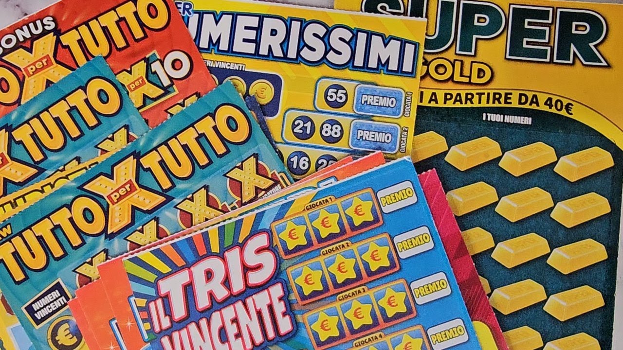 Gratta e Vinci Tutto X Tutto col Super Gold - YouTube