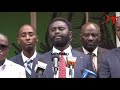 CS MBADI SAID KIKUYU SHOULD NOT BE NEAR LEADERSHIP AND RUTO WAS NODDING HAPPILY!! ANGRY METHU!!