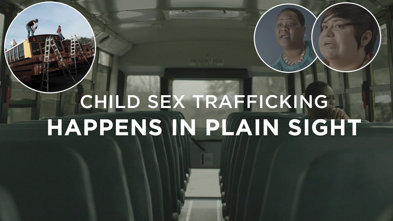 Child sex trafficking happens in plain sight.