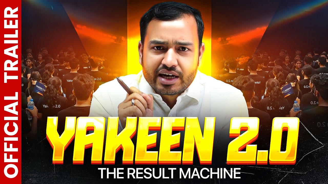 Yakeen 2.0 2027🔥- Official Trailer | The Result Machine is Back 💯