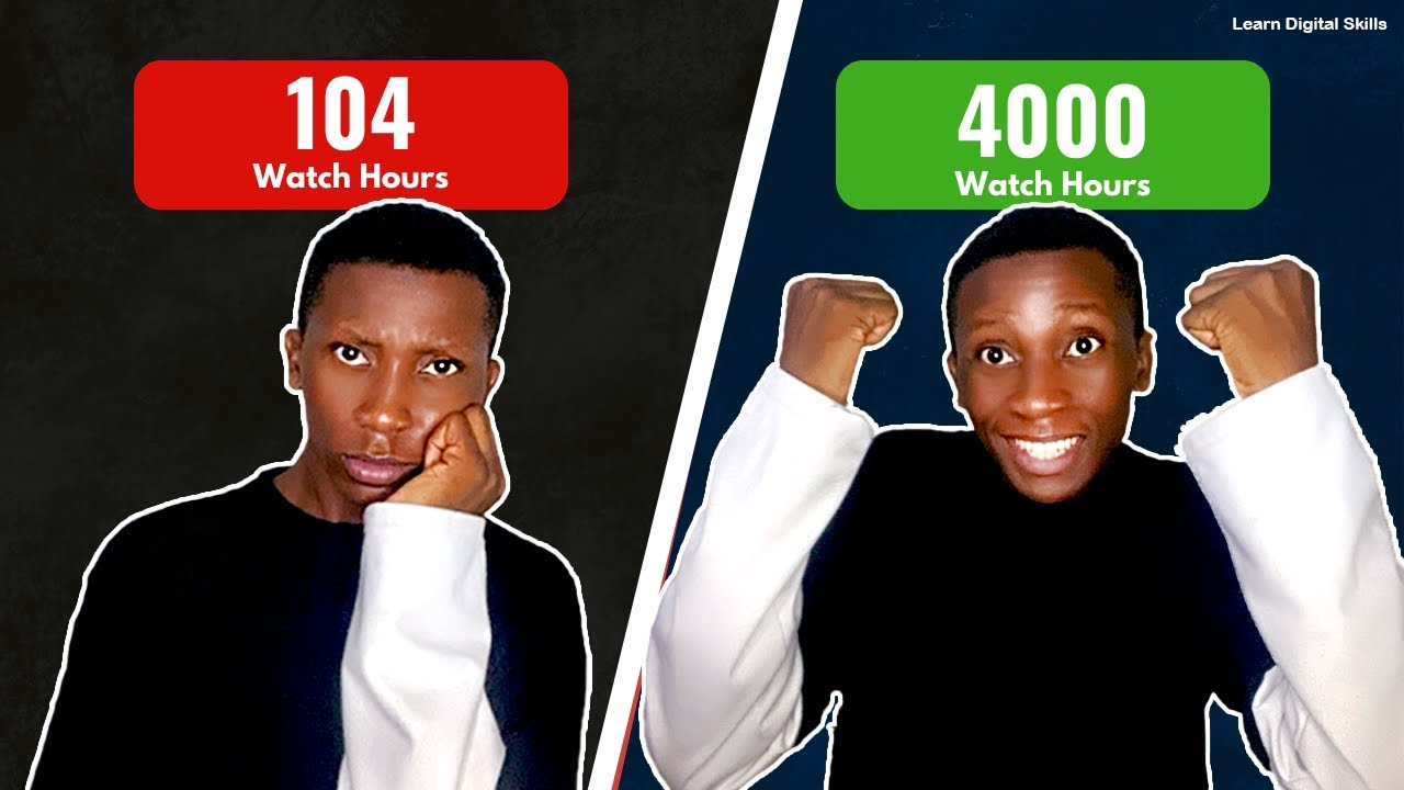 Get 4000 Watch Hours on YouTube | Tricks