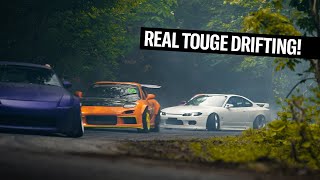 Touge Drifting at Gunsai - Japan!