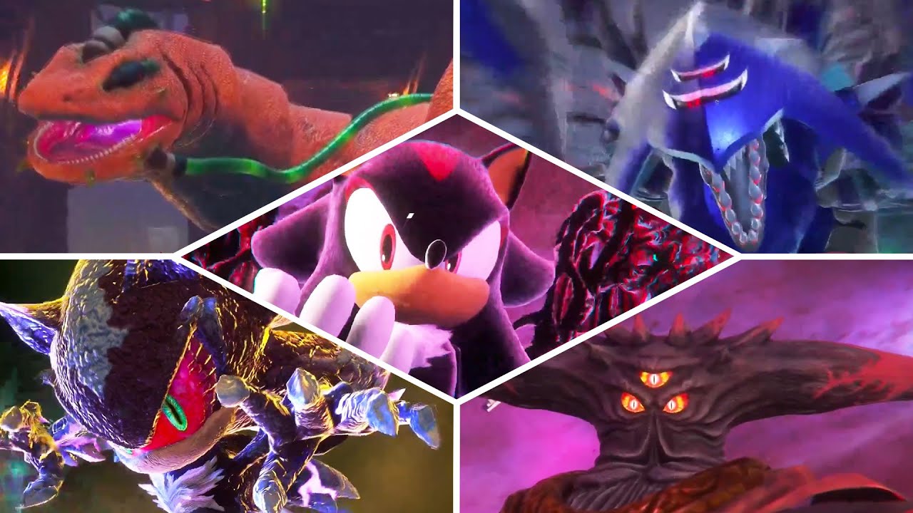 Xgen Shadow All Boss Battles! - Shadow x Generations - YouTube