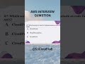 #awsinterviewquestions #awsdevops #cloudcomputing