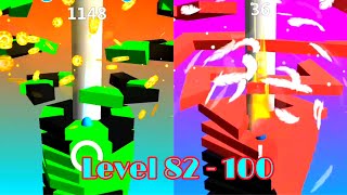Stack Cruch Ball Level- 82-100 Helix Stack Ball super fun Game | Android Gameplay screenshot 5