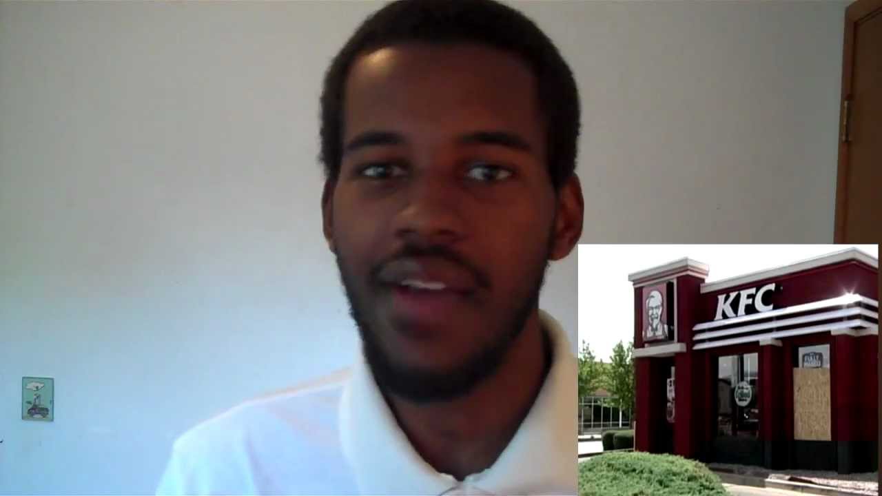 MAN WITH NO HANDS THROWS ROCK THROUGH KFC WINDOW YouTube