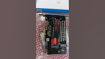 NVMe M.2 SSD via PCIe is up to 4x faster that regular SSD SATA onboard