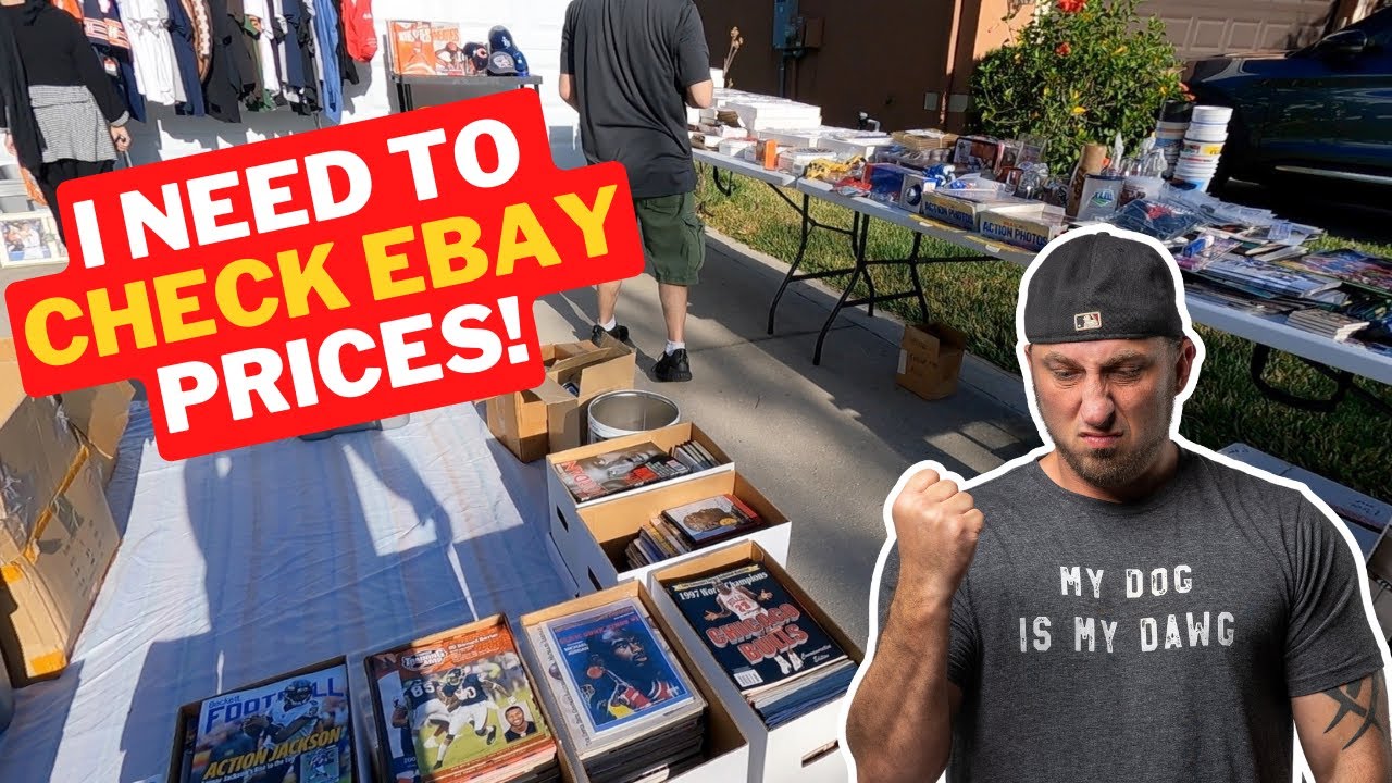 Эта гаражная распродажа была ОЧЕНЬ РАЗДРАЖАЮЩЕЙ