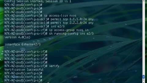 NX-OS Intro (Part 4)