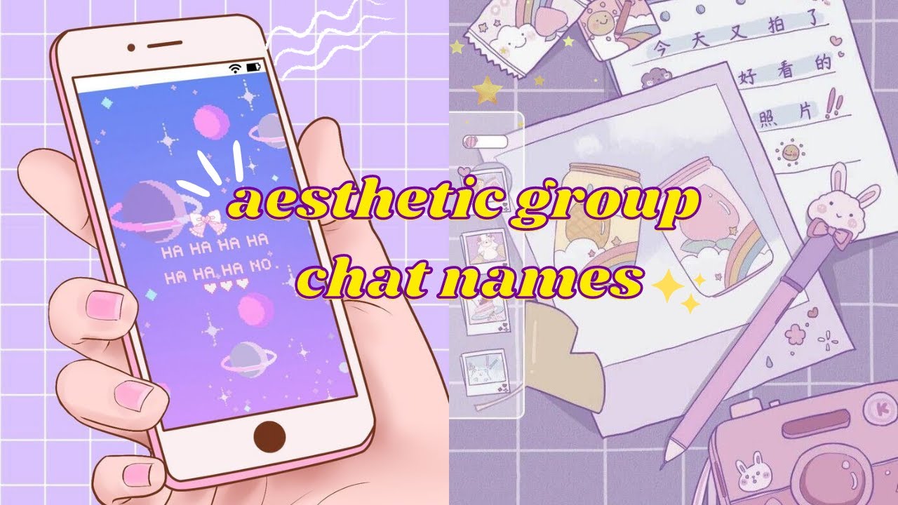 90 Aesthetic Group Chat Names For Instagram Etc Youtube