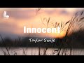 Taylor Swift Innocent Taylor S Version Lyric Video mp3