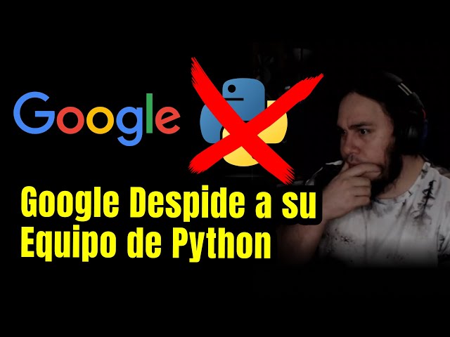 Google Despide a TODO SU EQUIPO de Programadores Python