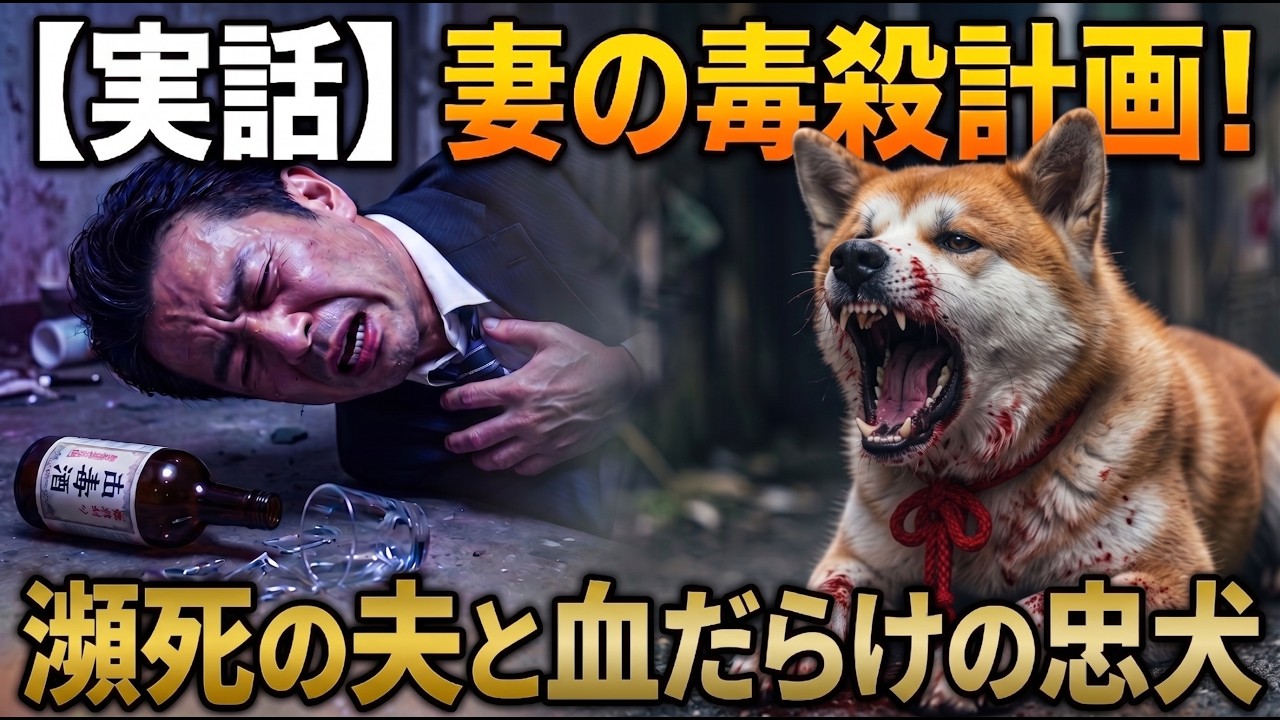 【実話】信じていた妻の恐るべき毒殺計画。瀕死の実業家を救うため、血だらけで吠え続けた野良犬の正体は…30年前に別れた愛犬が起こした奇跡の絆