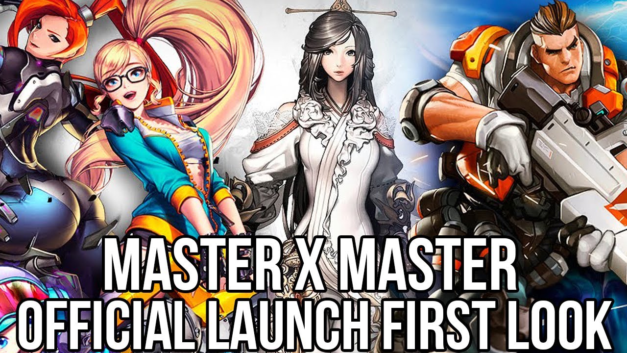 Master X Master (Free Action RPG/MOBA): Watcha Playin'? Gameplay Third Look (Launch 2017)
