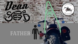 Dean Speed Sissy Bar Install on Indian Scout Bobber