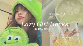 LAZY GIRL HACKS To Stay Fit💝 screenshot 4