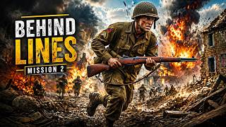 Still Trapped Behind Enemy Lines 😳🔥 | COD WWII Campaign Part 2 Final