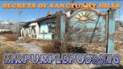 Fallout 4 Walkthrough - Part 3 "Secrets of Sanctuary" Playthrough