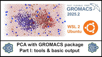 Principal Components Analysis (PCA) with GROMACS package. Part I: tools & basic output